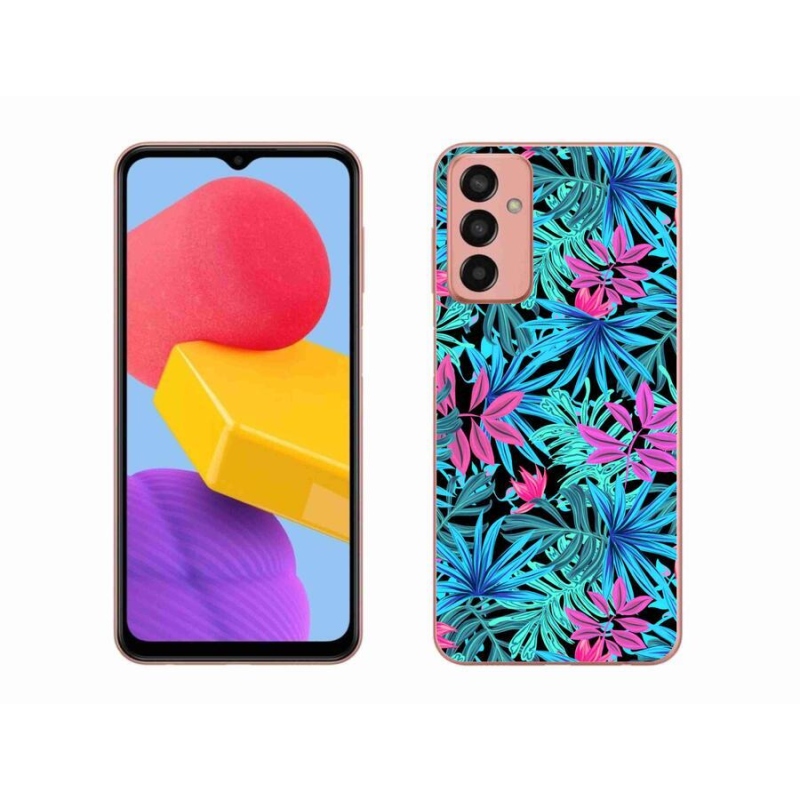 Gélový kryt mmCase na mobil Samsung Galaxy M13 - kvety 3