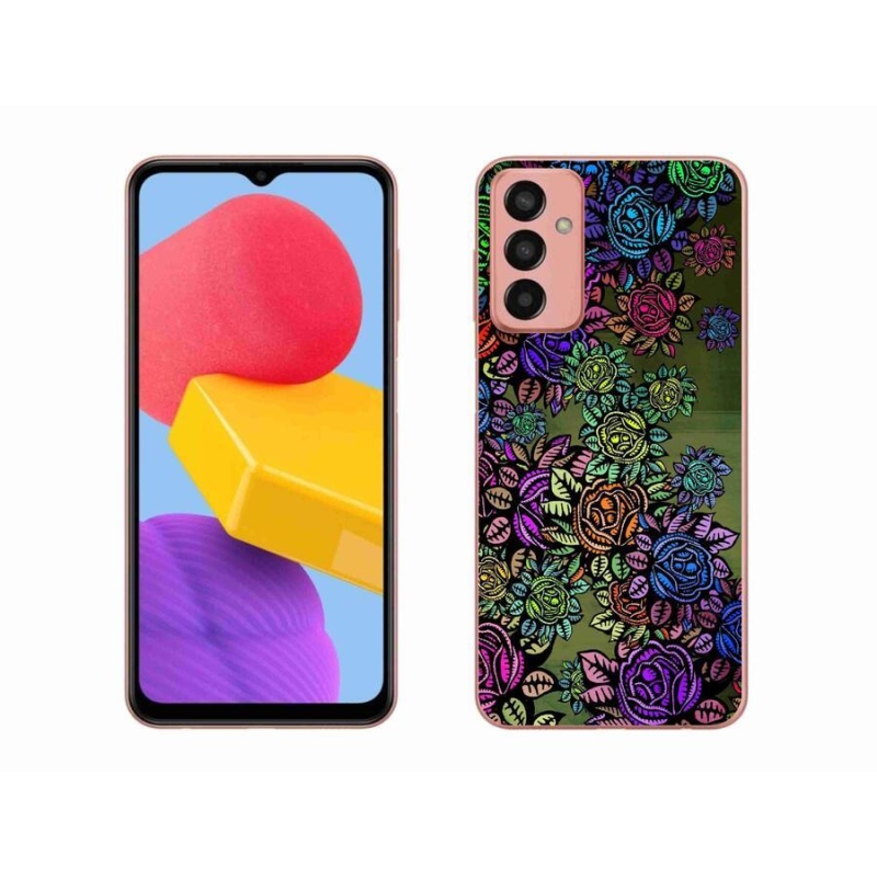 Gélový kryt mmCase na mobil Samsung Galaxy M13 - kvety 6