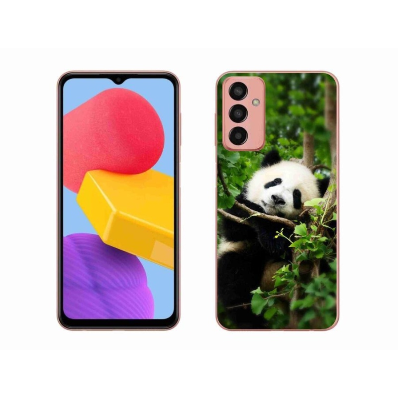 Gélový kryt mmCase na mobil Samsung Galaxy M13 - panda