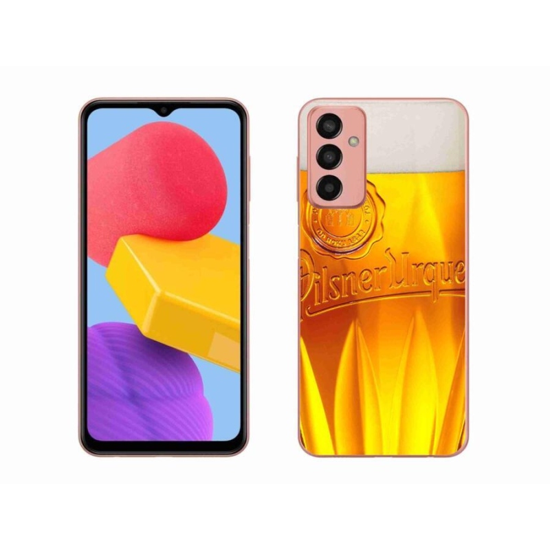 Gélový kryt mmCase na mobil Samsung Galaxy M13 - pivo