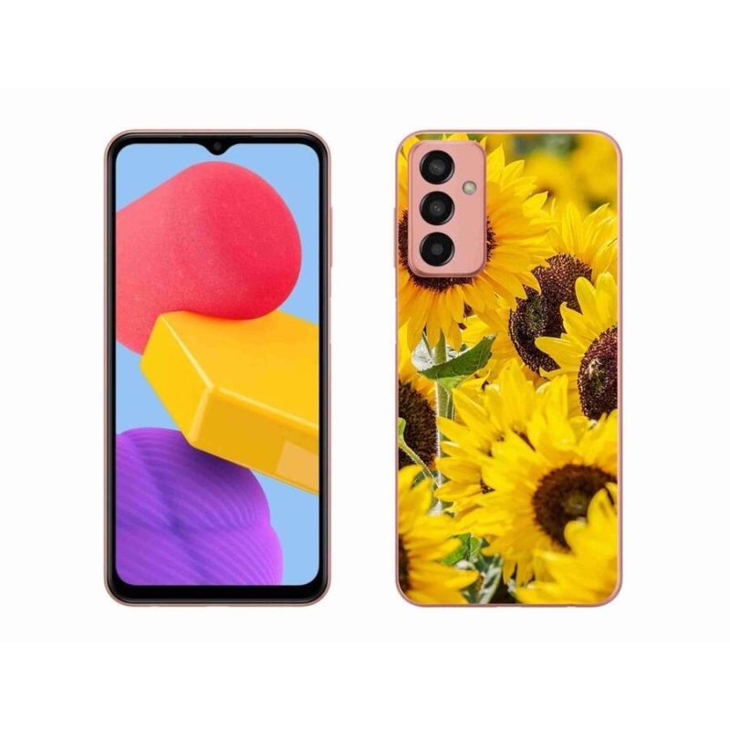 Gélový kryt mmCase na mobil Samsung Galaxy M13 - slnečnica