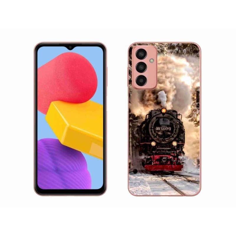 Gélový kryt mmCase na mobil Samsung Galaxy M13 - vlak