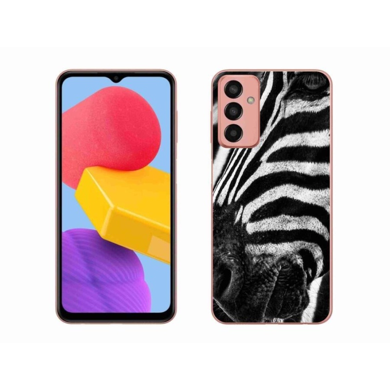 Gélový kryt mmCase na mobil Samsung Galaxy M13 - zebra