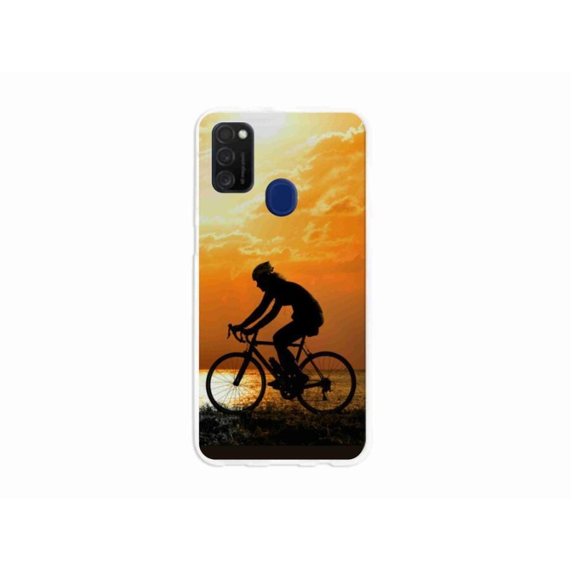 Gélový kryt mmCase na mobil Samsung Galaxy M21 - cyklovýlety