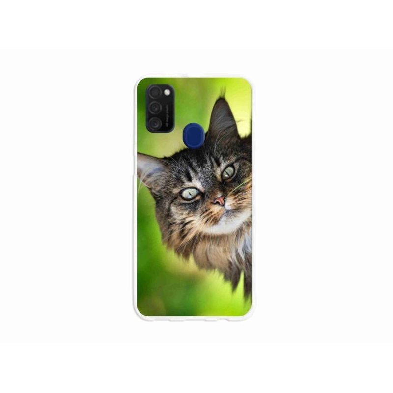 Gélový kryt mmCase na mobil Samsung Galaxy M21 - mačka 3