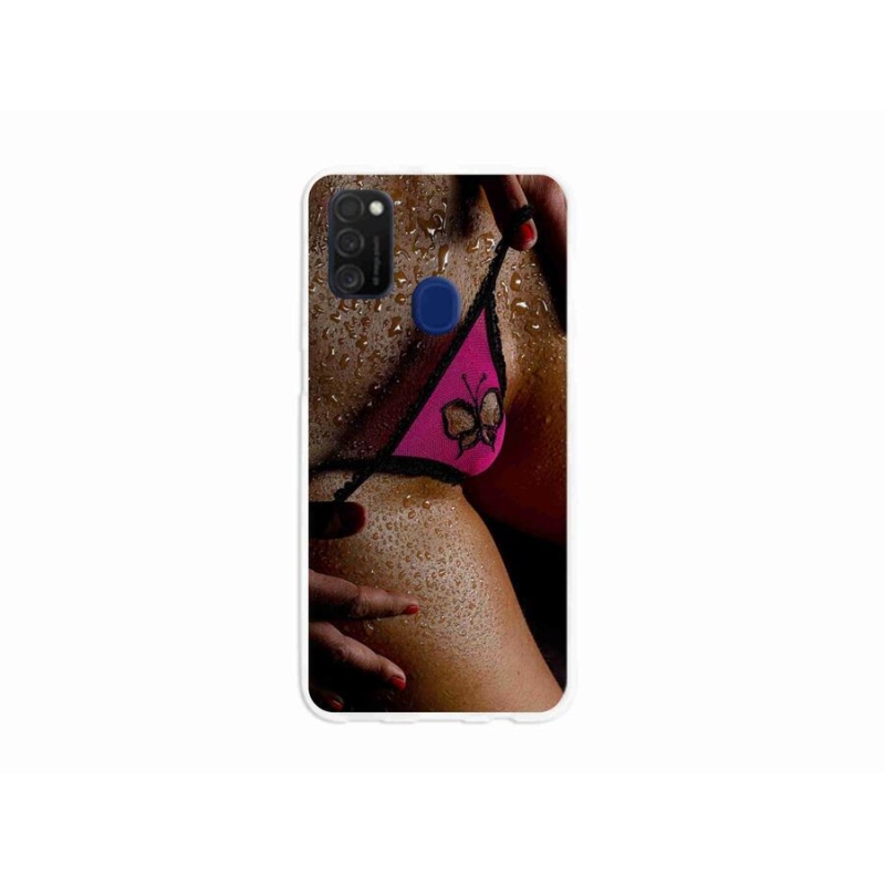 Gélový kryt mmCase na mobil Samsung Galaxy M21 - sexy žena