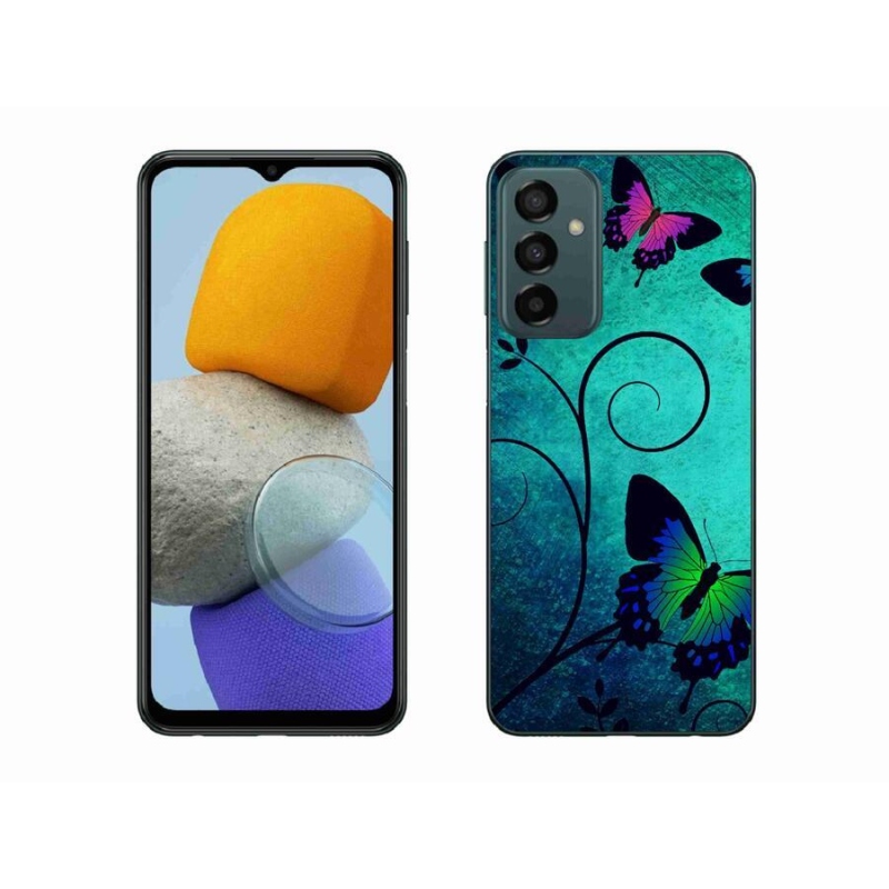 Gélový kryt mmCase na mobil Samsung Galaxy M23 5G - farební motýle