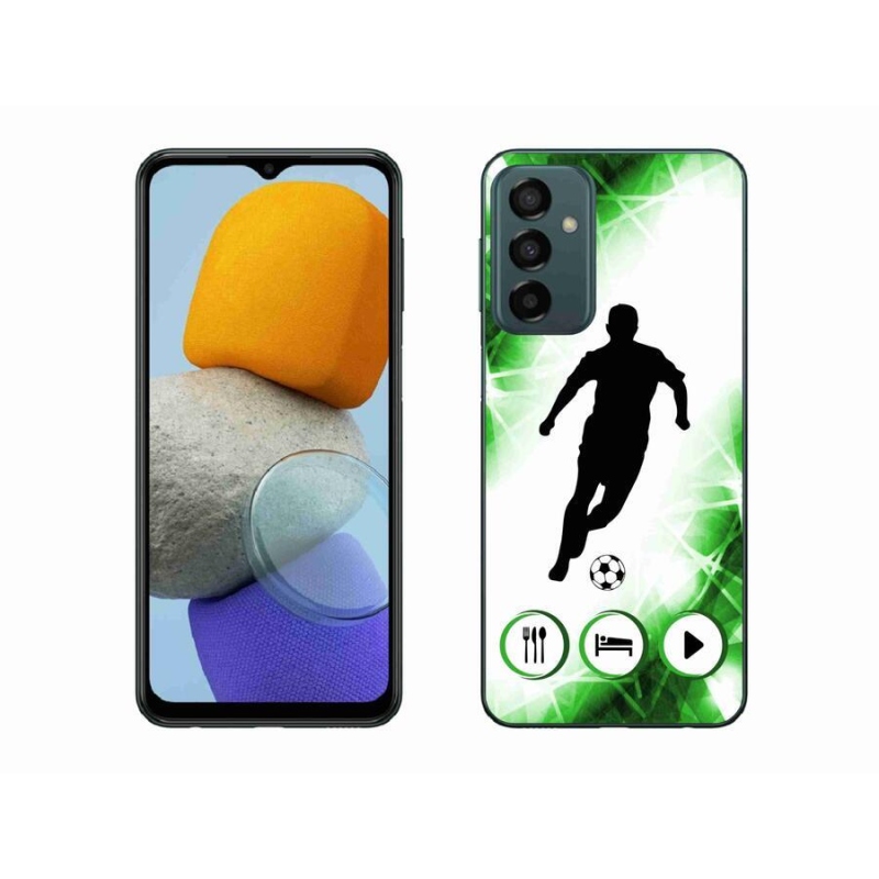 Gélový kryt mmCase na mobil Samsung Galaxy M23 5G - futbalista