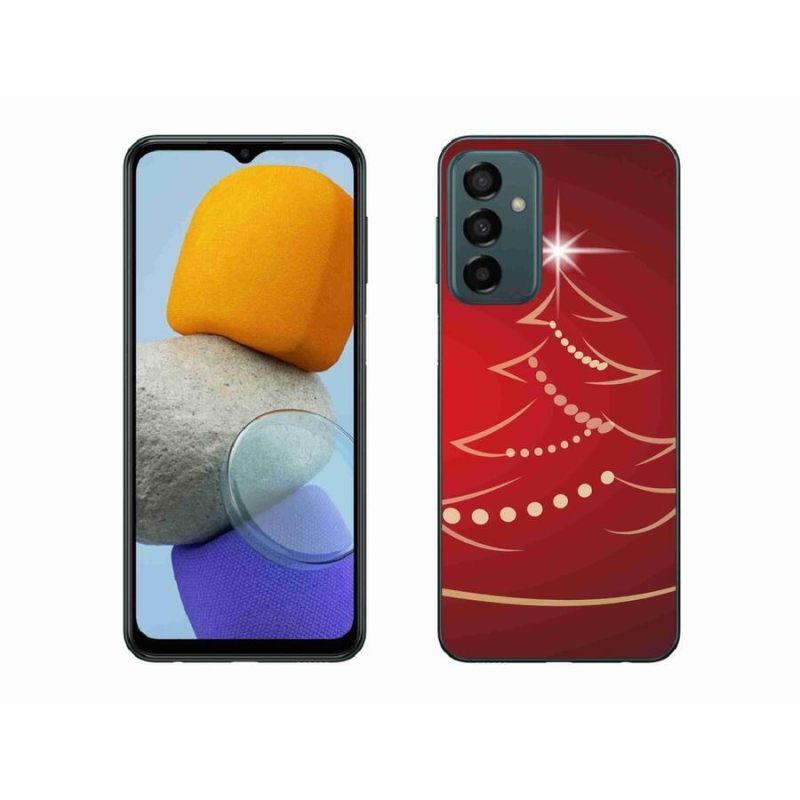 Gélový kryt mmCase na mobil Samsung Galaxy M23 5G - kreslený vianočný stromček