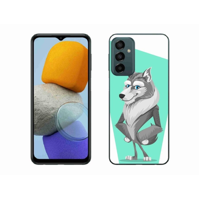 Gélový kryt mmCase na mobil Samsung Galaxy M23 5G - kreslený vlk