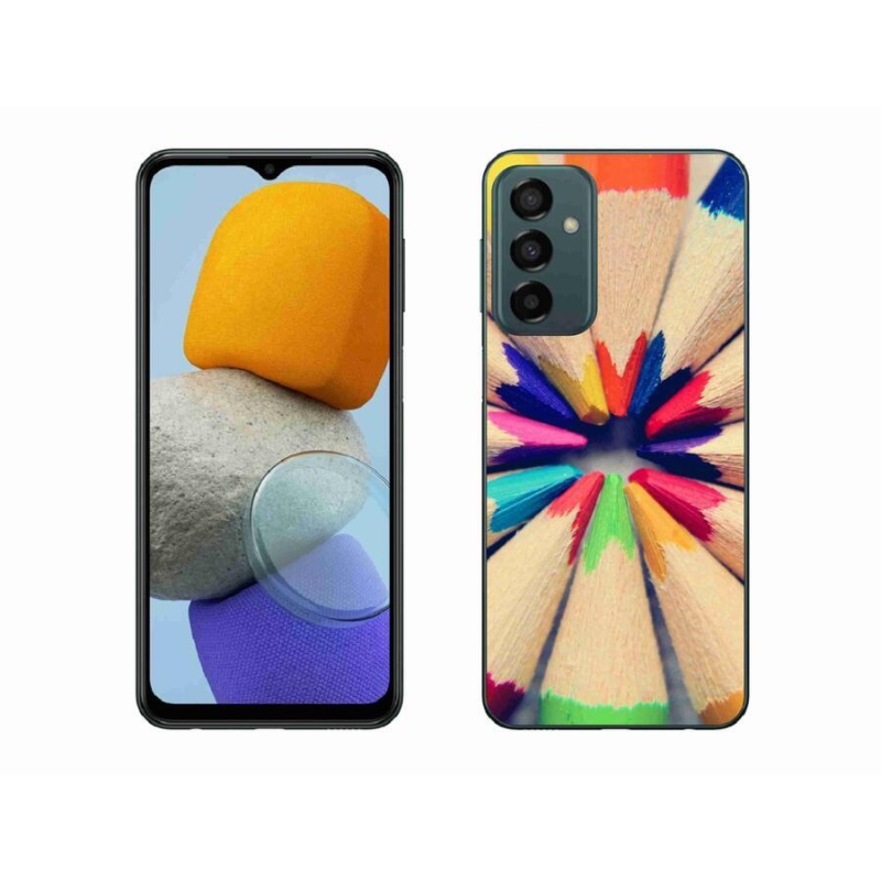 Gélový kryt mmCase na mobil Samsung Galaxy M23 5G - pastelky