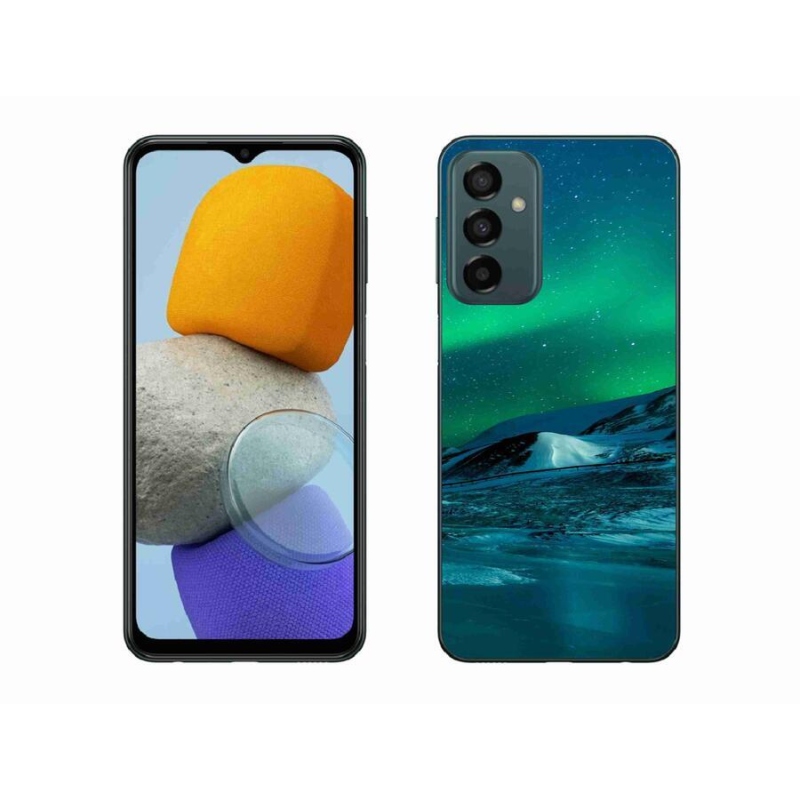 Gélový kryt mmCase na mobil Samsung Galaxy M23 5G - polárna žiara