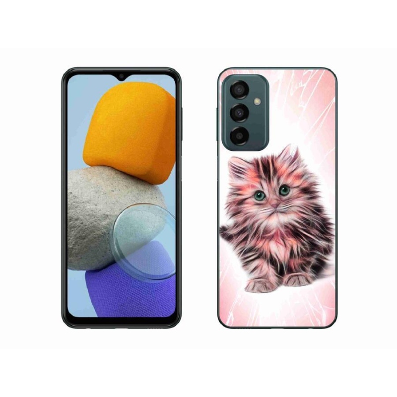 Gélový kryt mmCase na mobil Samsung Galaxy M23 5G - roztomilé mačiatko