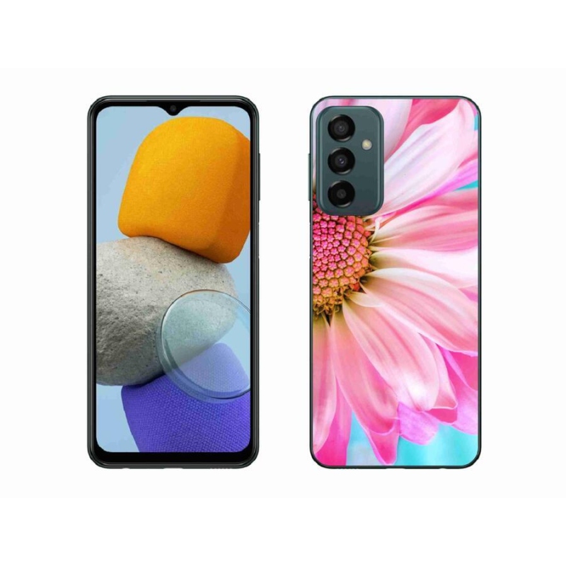 Gélový kryt mmCase na mobil Samsung Galaxy M23 5G - ružová kvetina