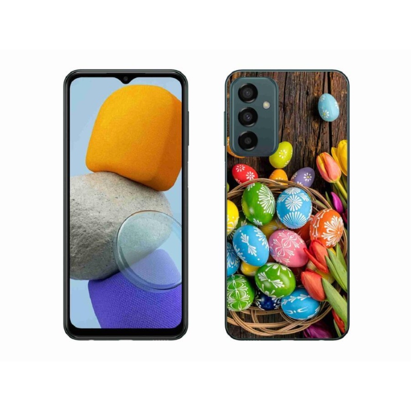 Gélový kryt mmCase na mobil Samsung Galaxy M23 5G - veľkonočné vajíčka