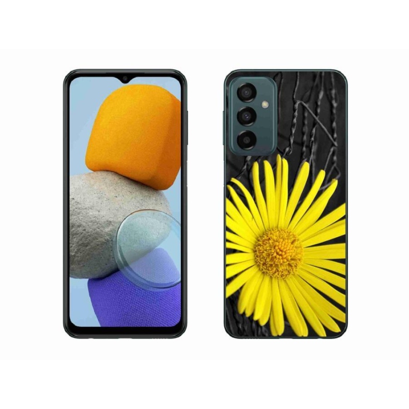 Gélový kryt mmCase na mobil Samsung Galaxy M23 5G - žltá kvetina