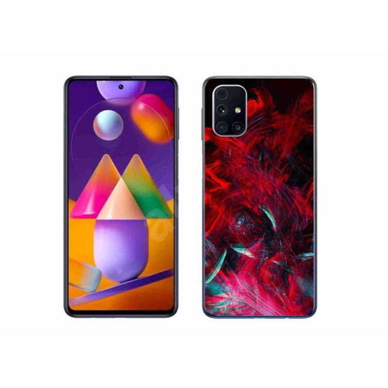 Gélový kryt mmCase na mobil Samsung Galaxy M31s - abstrakt 16