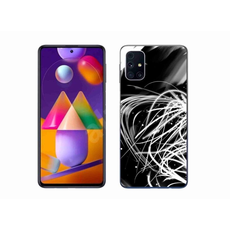 Gélový kryt mmCase na mobil Samsung Galaxy M31s - abstrakt 2