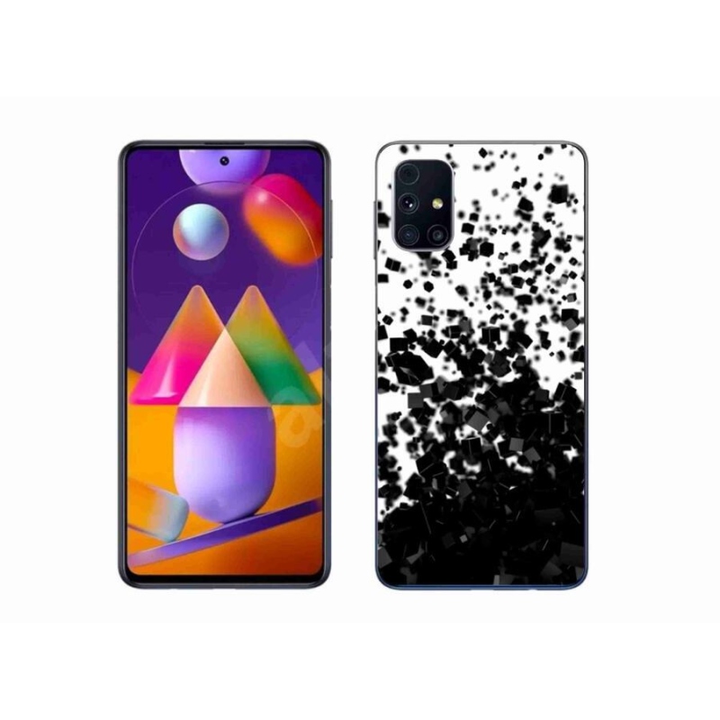 Gélový kryt mmCase na mobil Samsung Galaxy M31s - abstraktné vzor 1