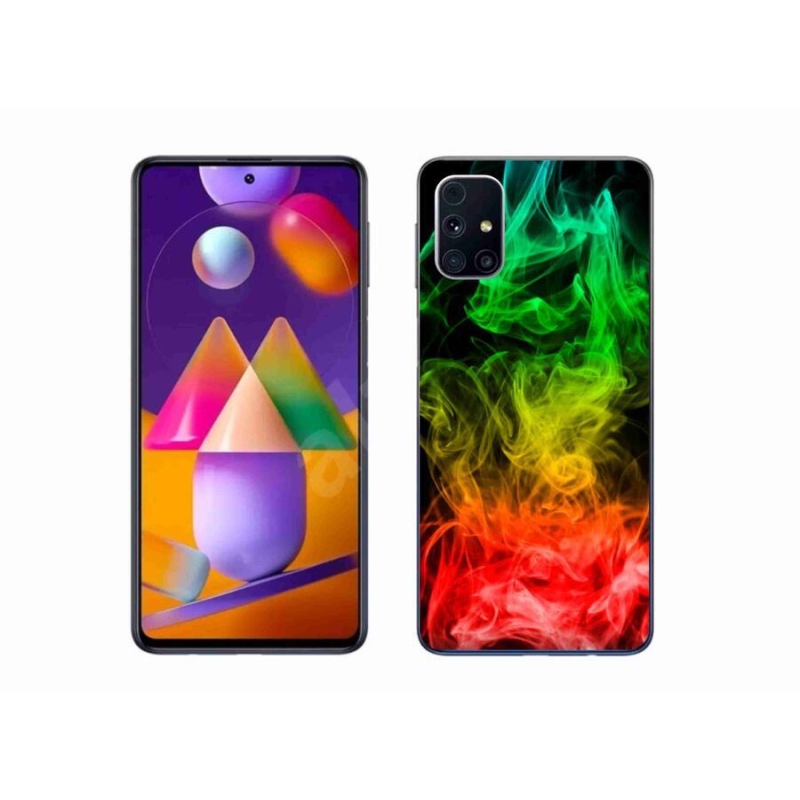 Gélový kryt mmCase na mobil Samsung Galaxy M31s - abstraktné vzor 7