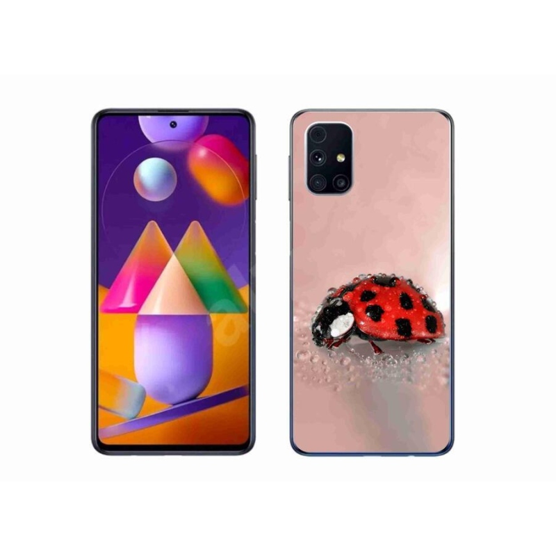 Gélový kryt mmCase na mobil Samsung Galaxy M31s - lienka