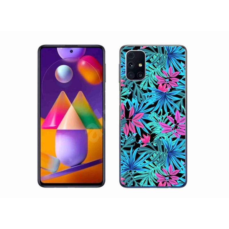 Gélový kryt mmCase na mobil Samsung Galaxy M31s - kvety 3