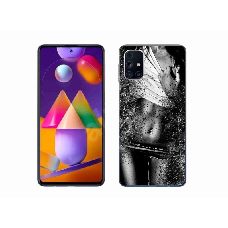 Gélový kryt mmCase na mobil Samsung Galaxy M31s - sexy žena 1