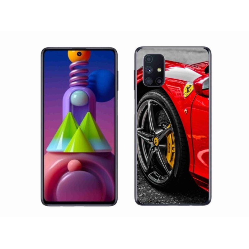 Gélový kryt mmCase na mobil Samsung Galaxy M51 - auto 1