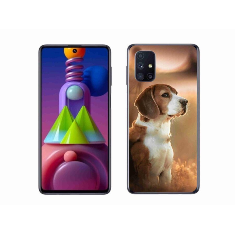 Gélový kryt mmCase na mobil Samsung Galaxy M51 - bígl