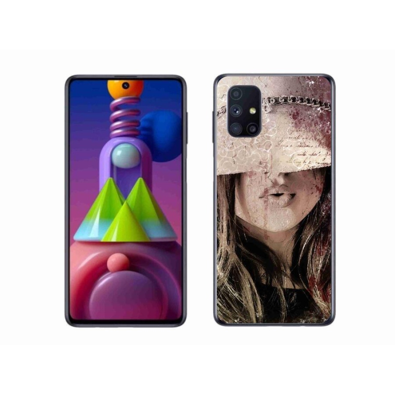 Gélový kryt mmCase na mobil Samsung Galaxy M51 - dievča