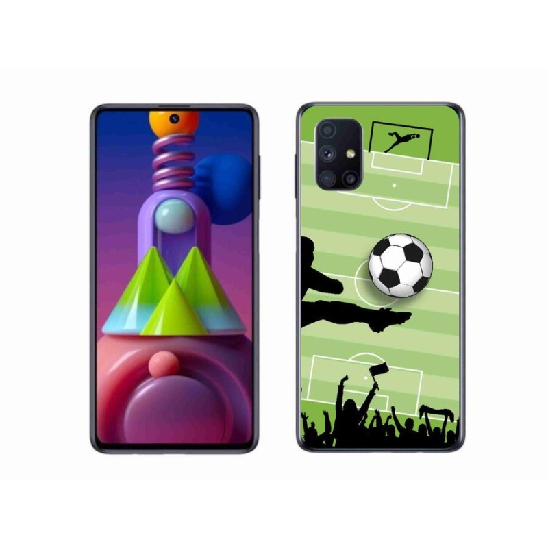 Gélový kryt mmCase na mobil Samsung Galaxy M51 - futbal 3