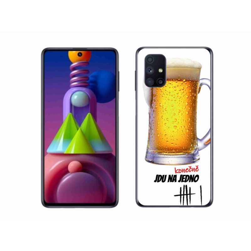 Gélový kryt mmCase na mobil Samsung Galaxy M51 - idem na jedno