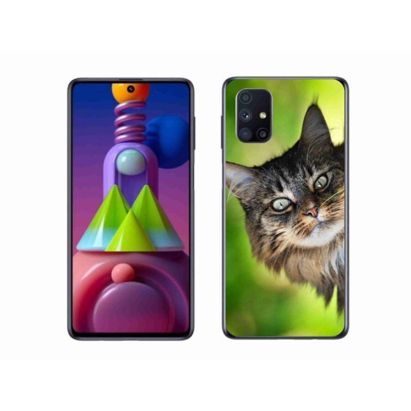 Gélový kryt mmCase na mobil Samsung Galaxy M51 - mačka 3