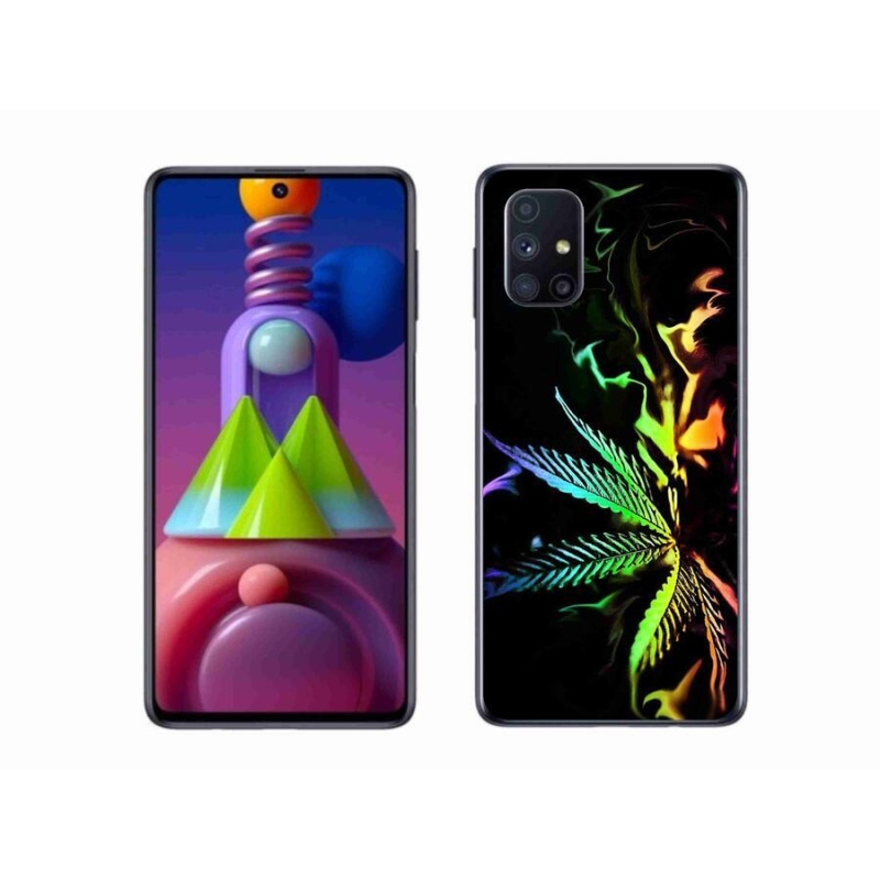 Gélový kryt mmCase na mobil Samsung Galaxy M51 - konope 2