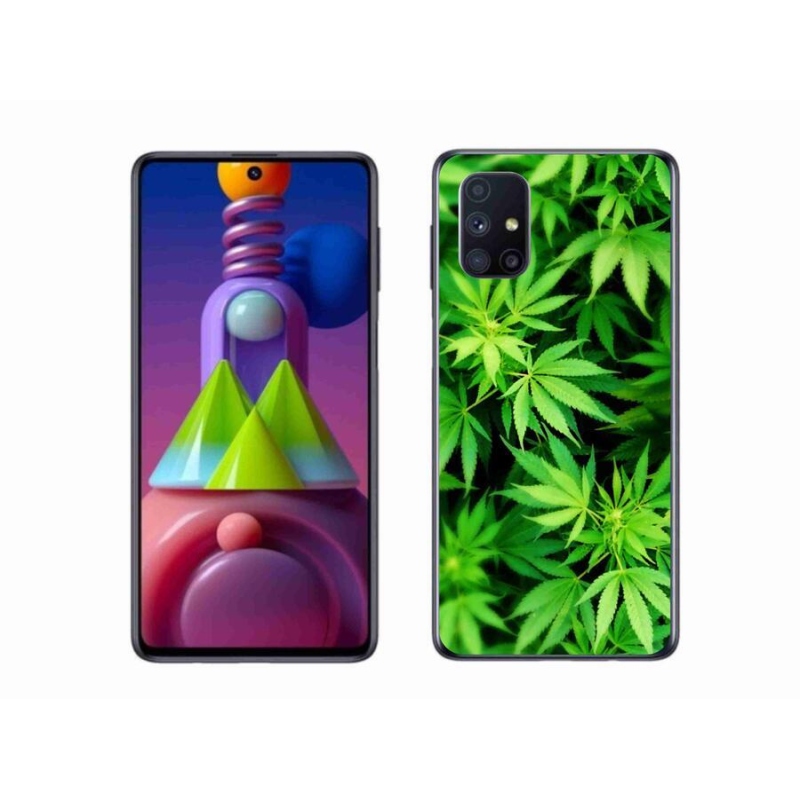 Gélový kryt mmCase na mobil Samsung Galaxy M51 - konope 3