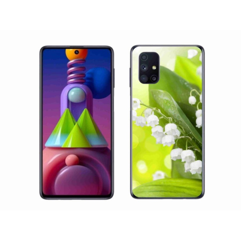 Gélový kryt mmCase na mobil Samsung Galaxy M51 - konvalinka