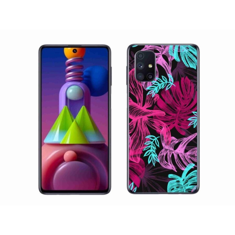 Gélový kryt mmCase na mobil Samsung Galaxy M51 - kvety 1