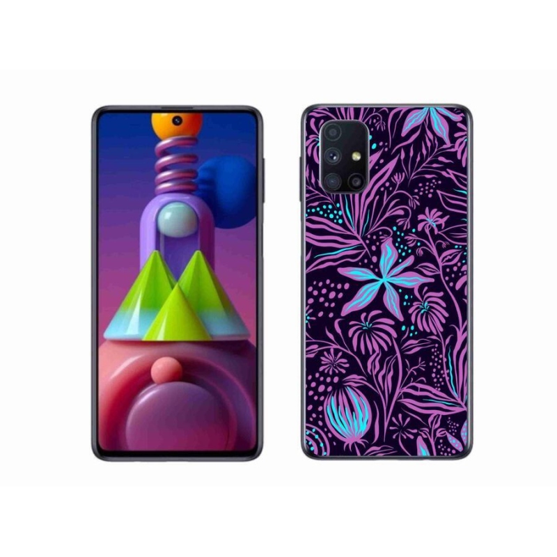 Gélový kryt mmCase na mobil Samsung Galaxy M51 - kvety 2