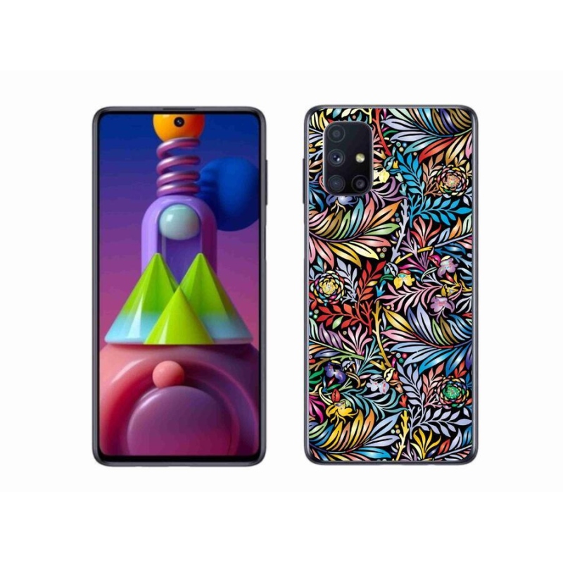 Gélový kryt mmCase na mobil Samsung Galaxy M51 - kvety 5