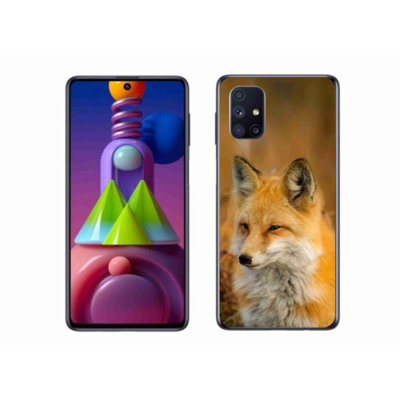 Gélový kryt mmCase na mobil Samsung Galaxy M51 - líška