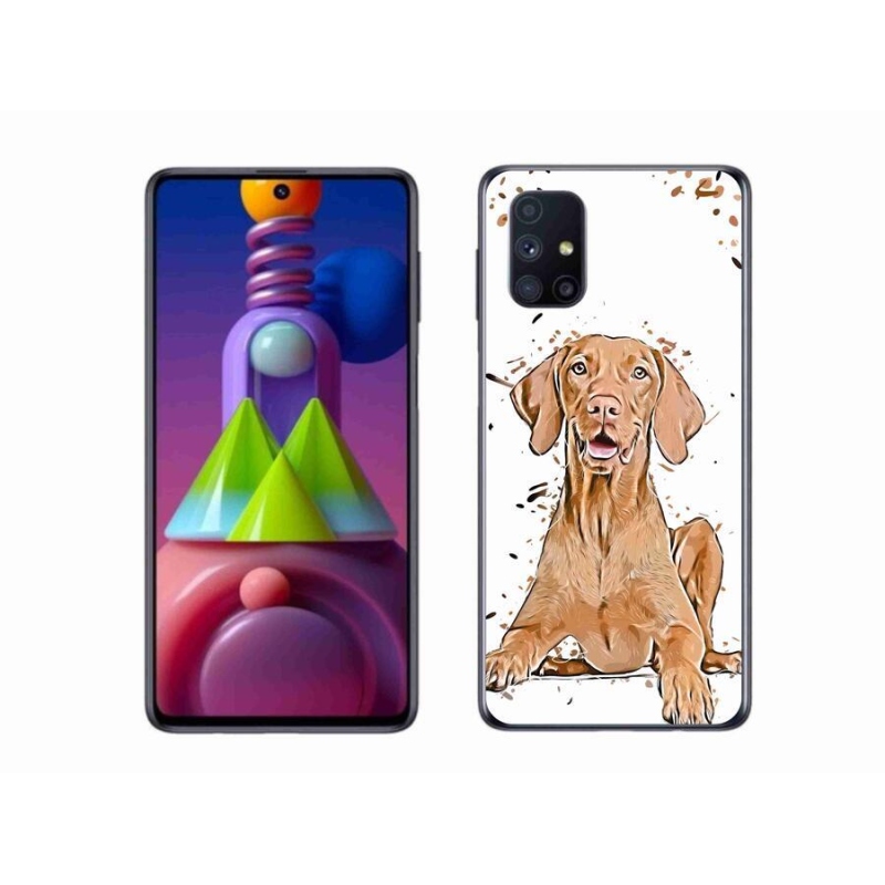 Gélový kryt mmCase na mobil Samsung Galaxy M51 - maďar