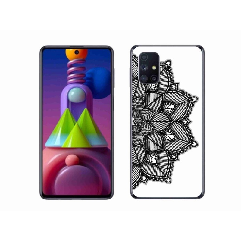 Gélový kryt mmCase na mobil Samsung Galaxy M51 - mandala