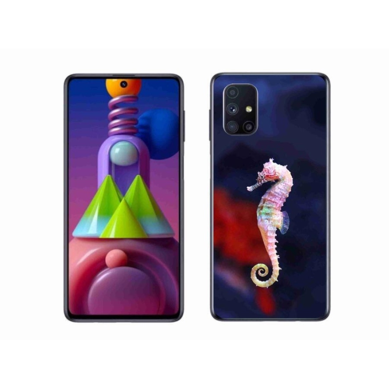 Gélový kryt mmCase na mobil Samsung Galaxy M51 - morský koník