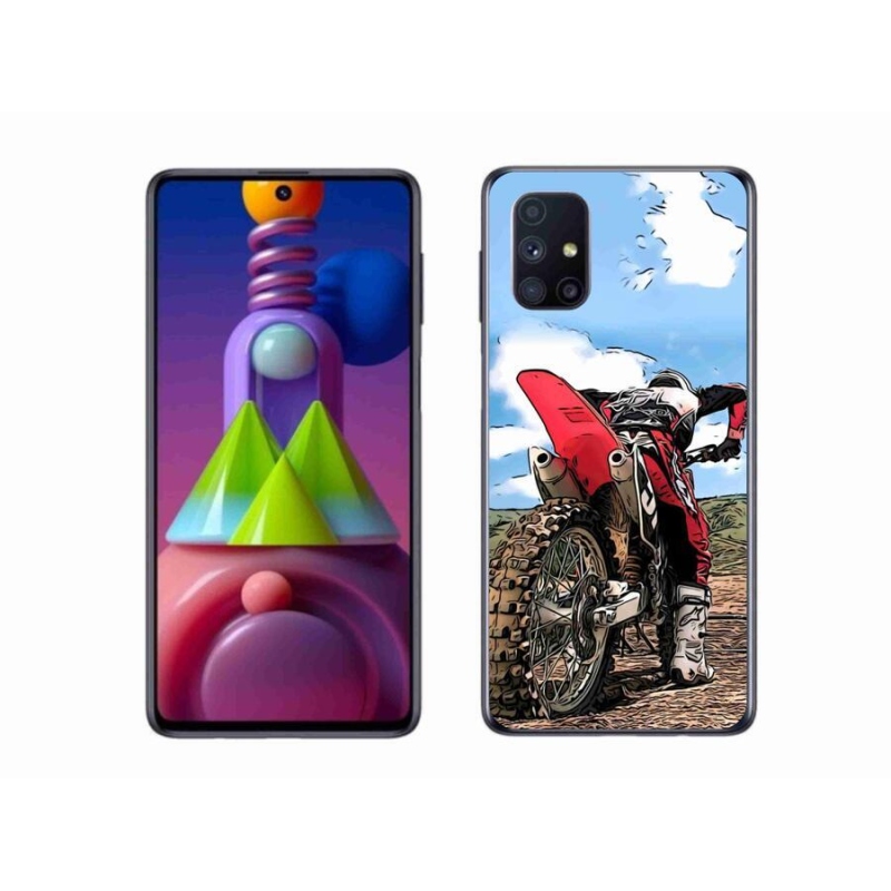 Gélový kryt mmCase na mobil Samsung Galaxy M51 - moto