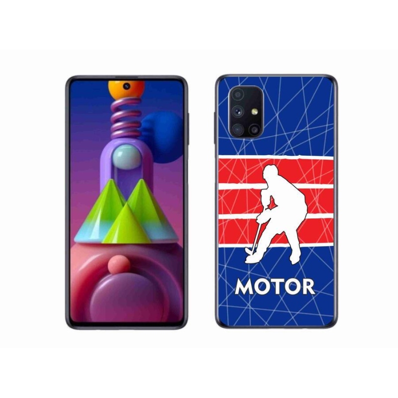 Gélový kryt mmCase na mobil Samsung Galaxy M51 - Motor