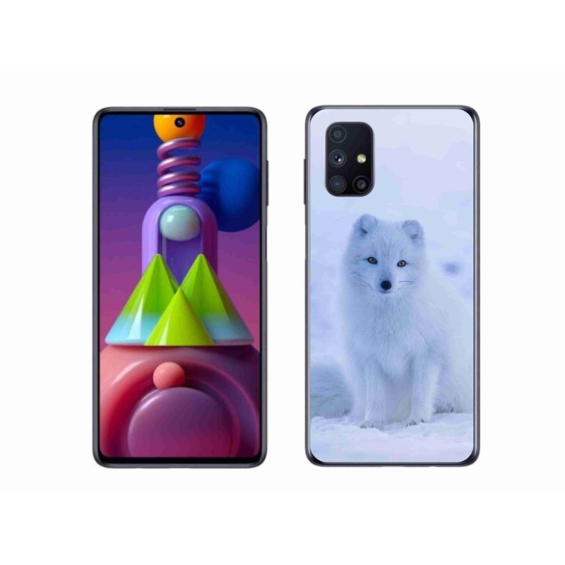 Gélový kryt mmCase na mobil Samsung Galaxy M51 - polárna líška