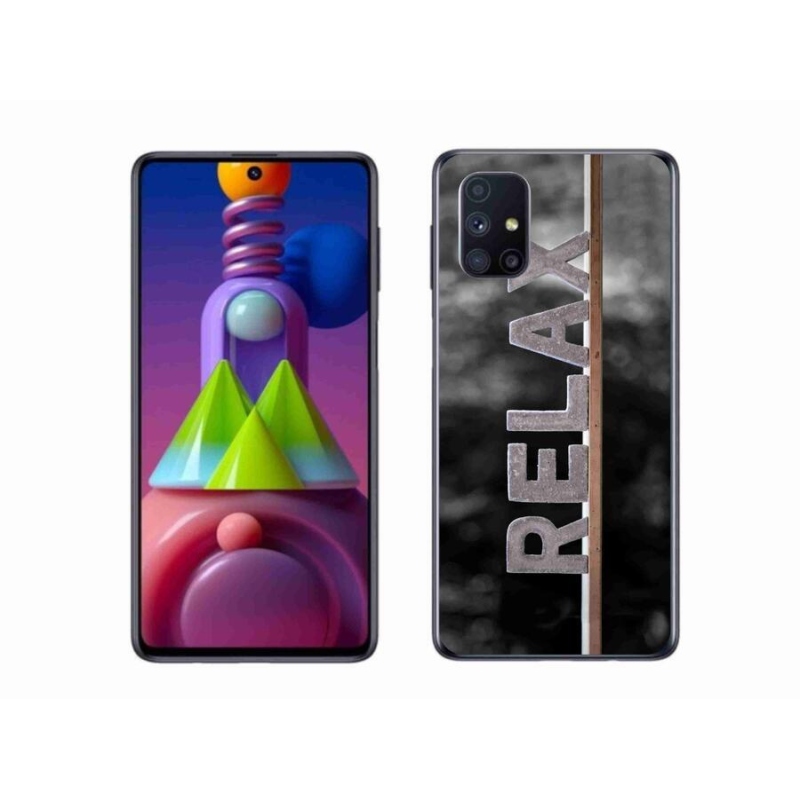 Gélový kryt mmCase na mobil Samsung Galaxy M51 - relax 1