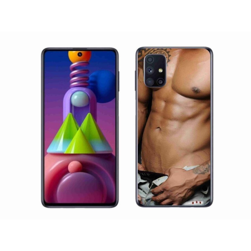 Gélový kryt mmCase na mobil Samsung Galaxy M51 - sexy muž