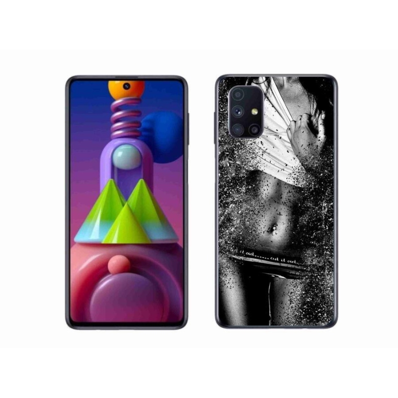 Gélový kryt mmCase na mobil Samsung Galaxy M51 - sexy žena 1