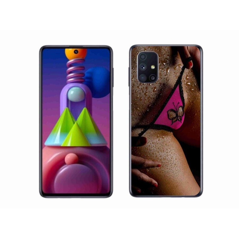 Gélový kryt mmCase na mobil Samsung Galaxy M51 - sexy žena